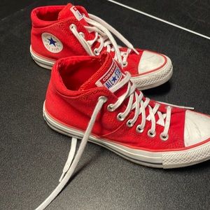 Red converse